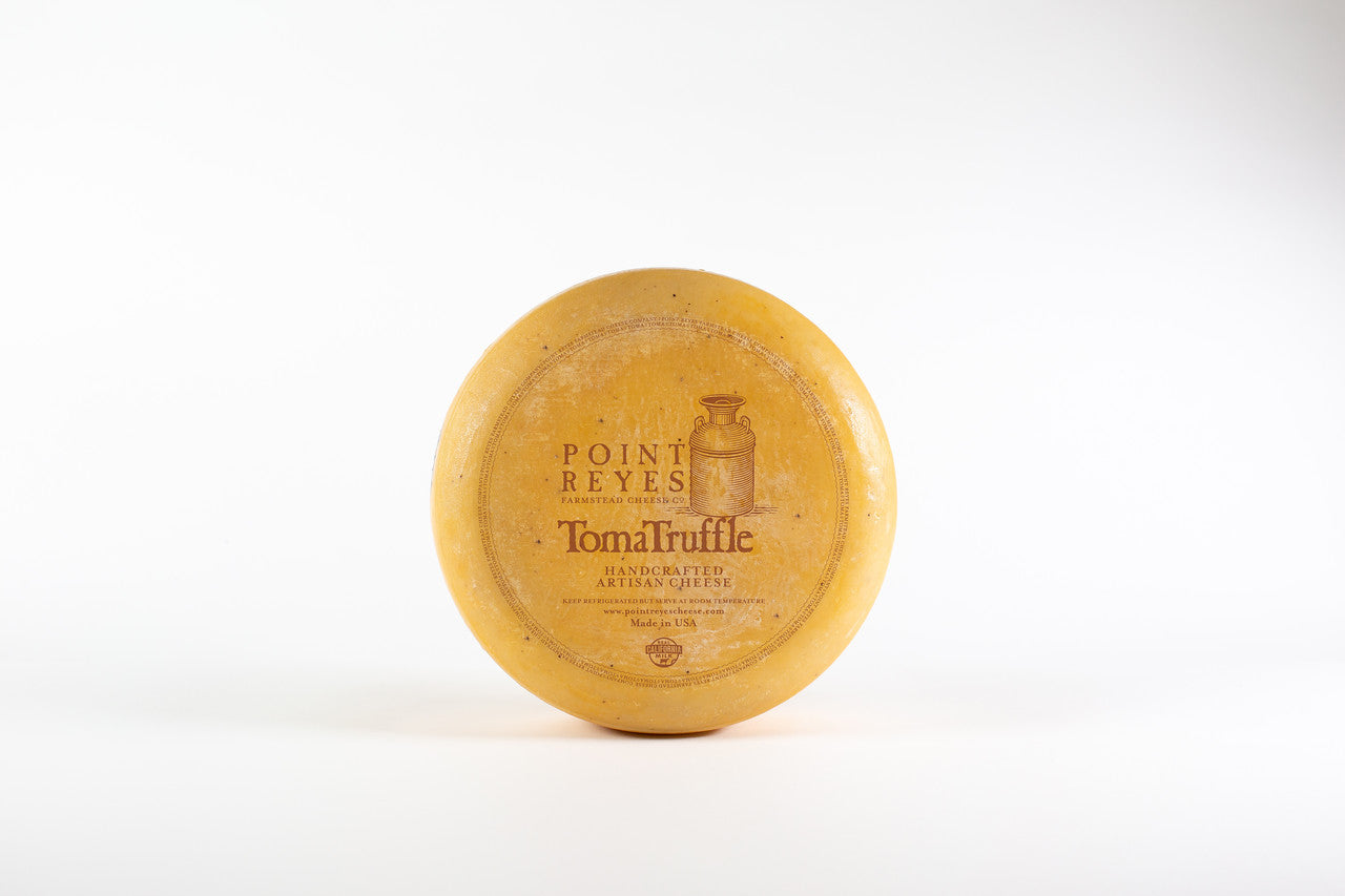 a wheel of tomatruffle