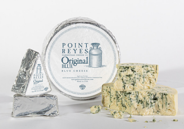 original blue cheese wheel
