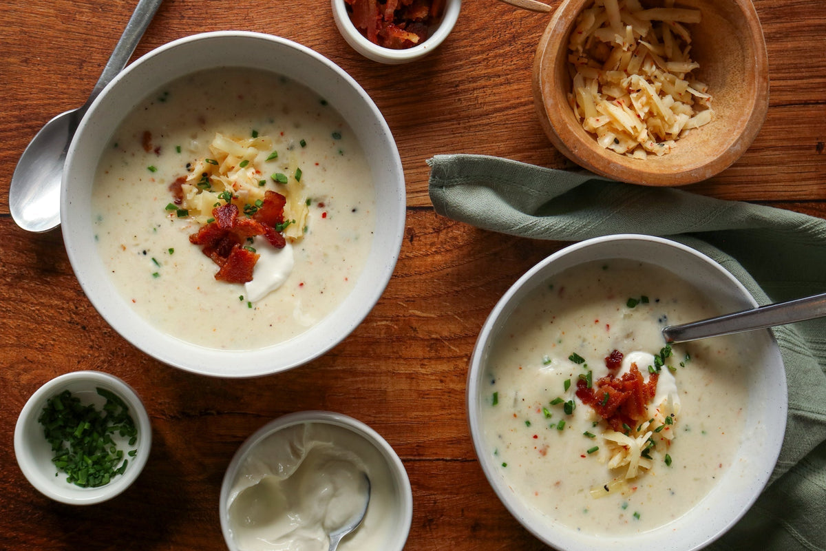 Baked Potato Soup with TomaRashi