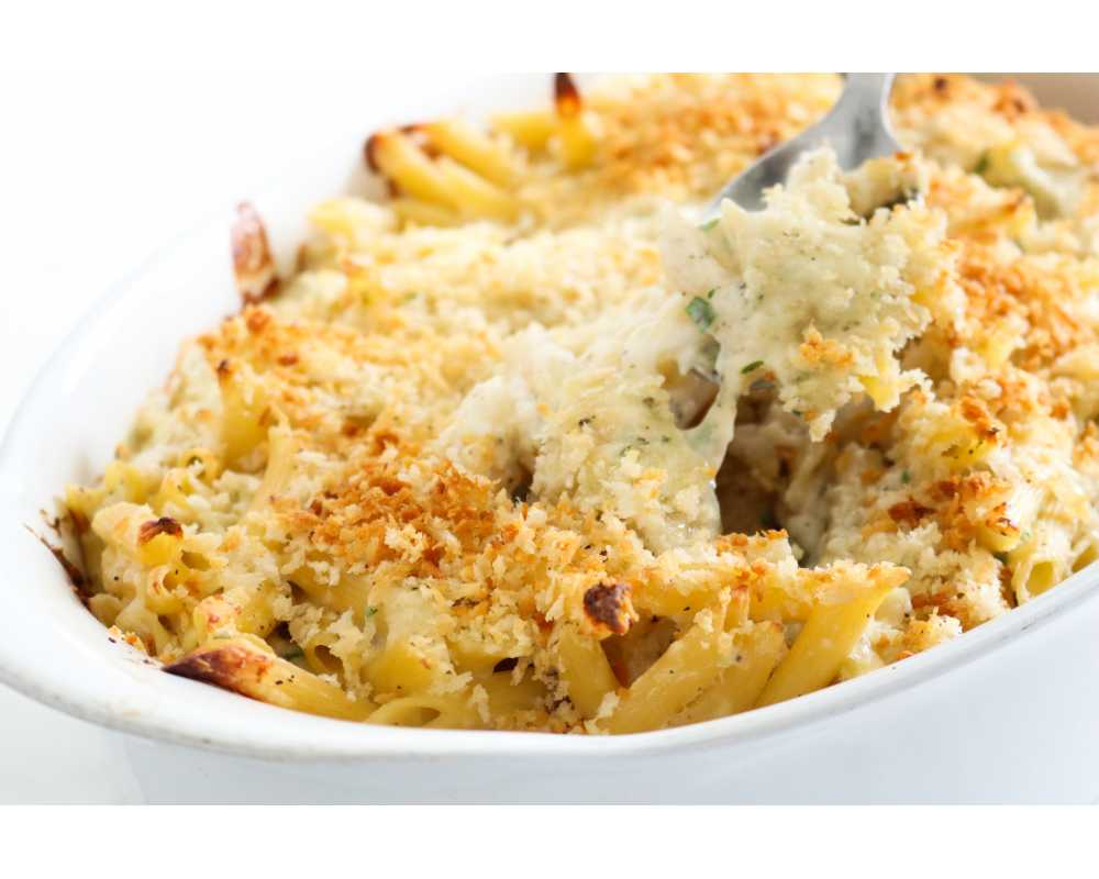Cauliflower & TomaProvence Mac and Cheese 