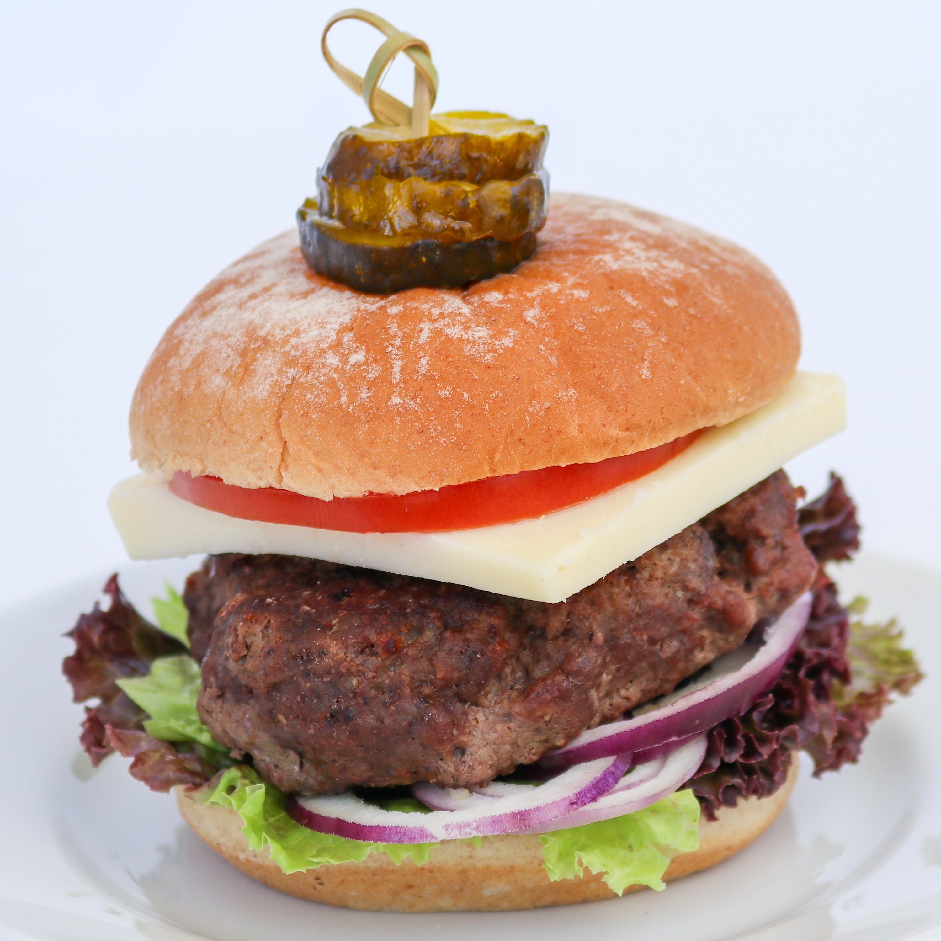 All-American Burger with Toma