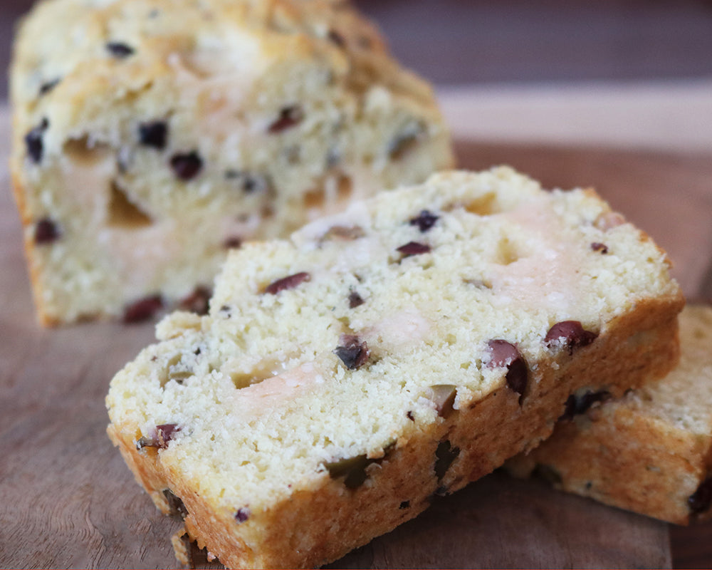 Olive and Gouda Bread