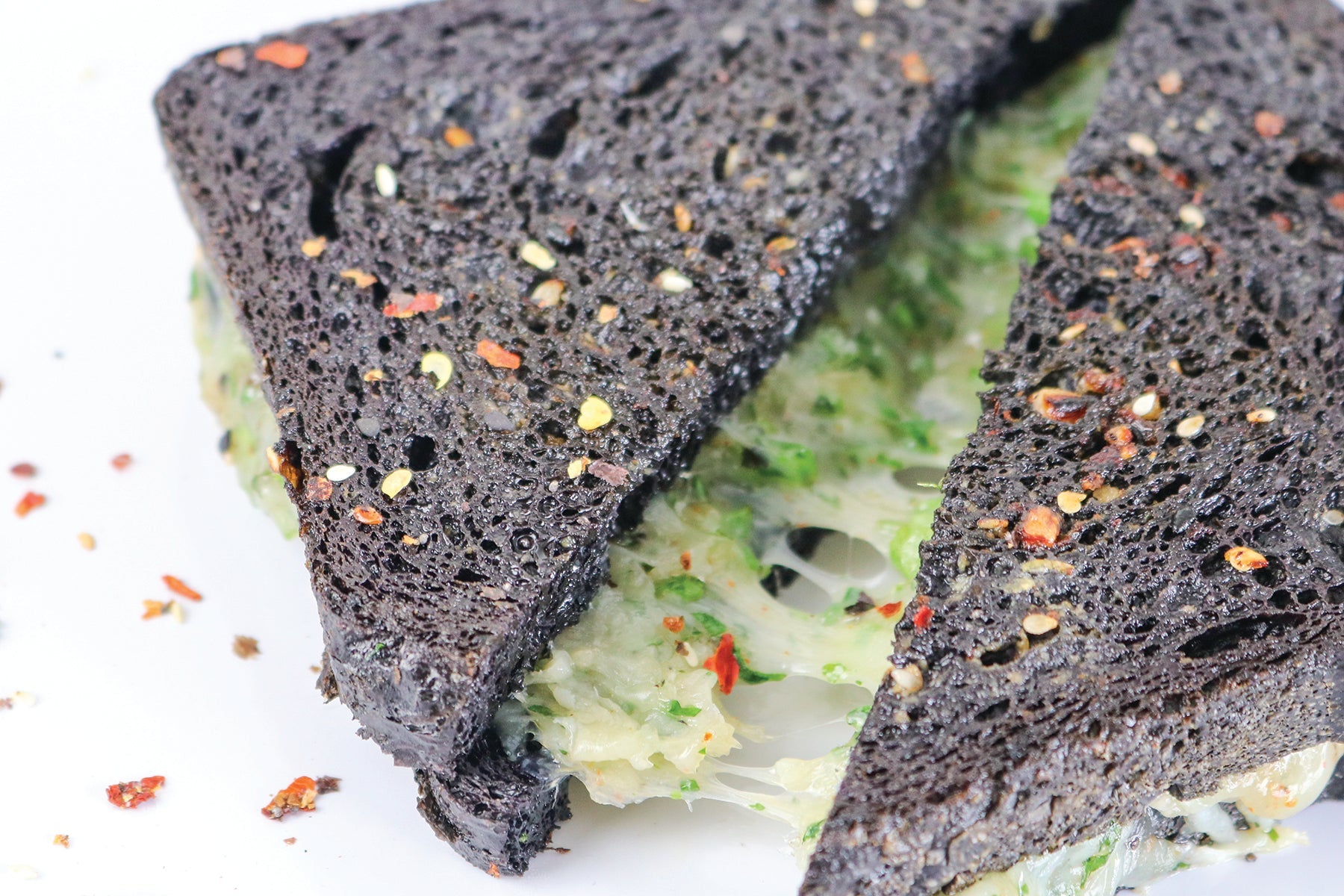Miso TomaRashi Grilled Cheese Sandwiches