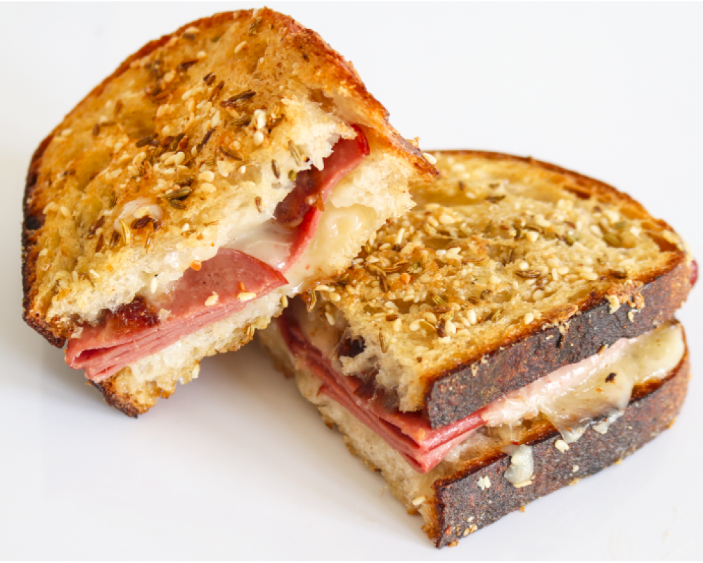 Sweet & Spicy TomaRashi Grilled Cheese 