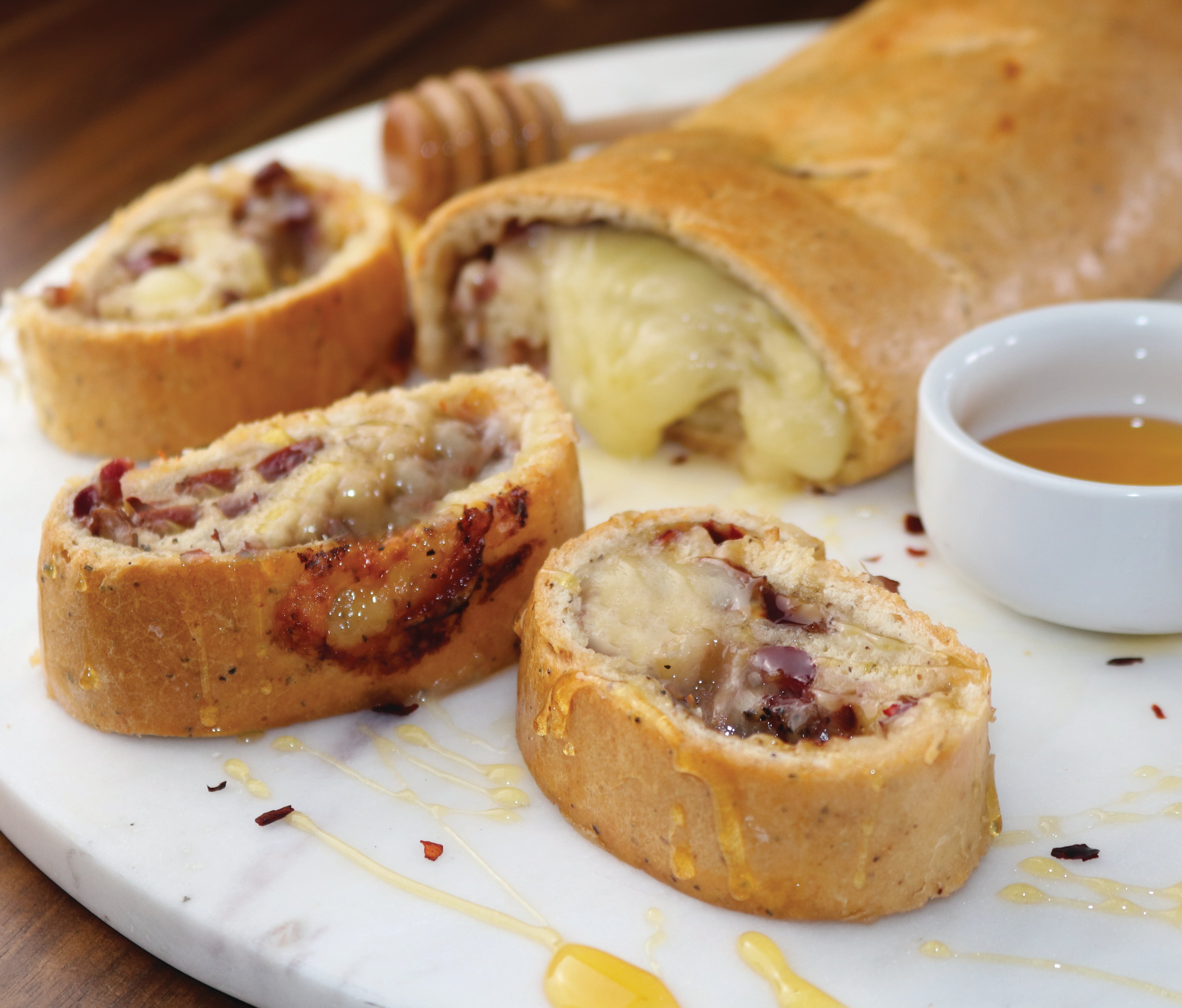 Point Reyes Toma and Grape Stromboli