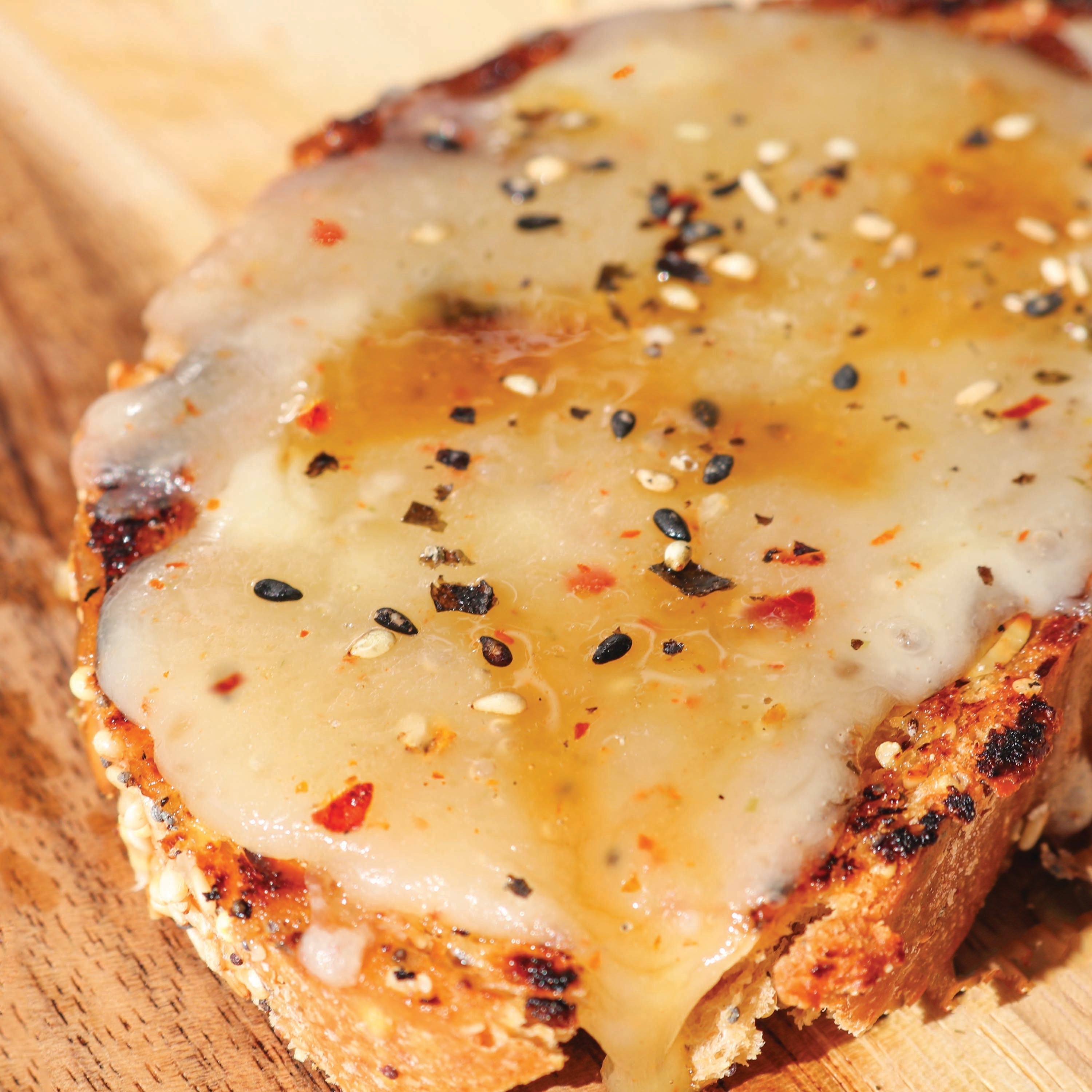 TomaRashi, Furikake and Hot Honey Toast