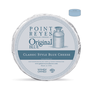 Point Reyes Original Blue cheese packaging on a white background